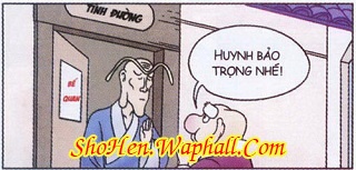 Truyện cười hài hước Truyện tranh cho điện thoại di động  - Ô Long Viện (20): Tiền gắn liền… tình huynh đệ